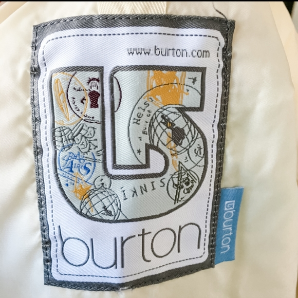 Burtom jacket Vintage off white with print - Picture 5 of 7